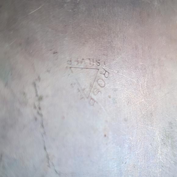 Vintage silver plated butter dish with original glass liner insert - Picture 11 of 12